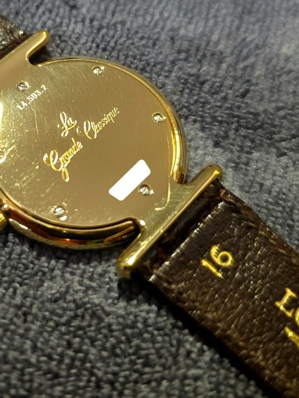 Longines, $1650 MSRP, Ultra Slim, Gold, Diamonds, 29 mm, La Grande Classique